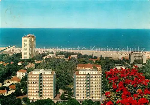 AK / Ansichtskarte Milano_Marittima Panorama e mare Milano_Marittima