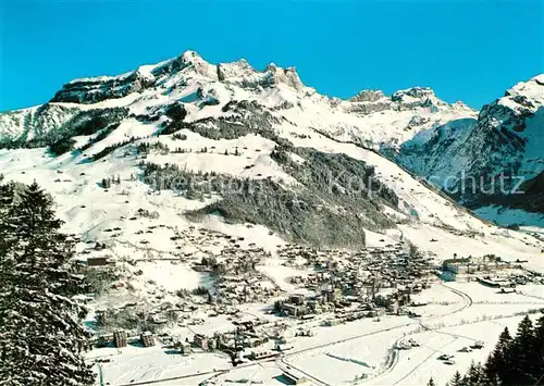 AK / Ansichtskarte Engelberg_OW Panorama Wintersportplatz Alpen Engelberg OW