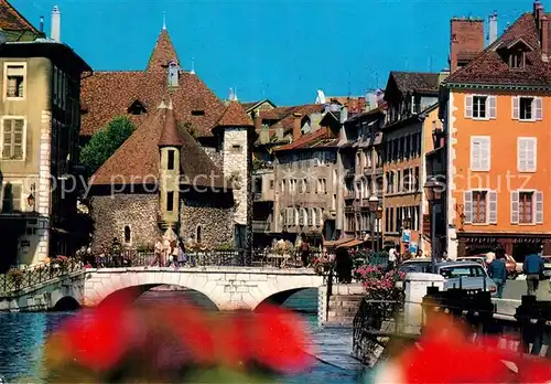 AK / Ansichtskarte Annecy_Haute Savoie Palais de l Isle les quais Annecy Haute Savoie