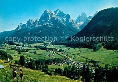 AK / Ansichtskarte Moos_Sexten Landschaftspanorama Pustertal Dolomiten Moos Sexten