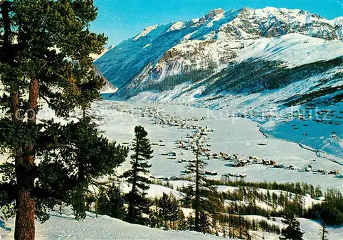 AK / Ansichtskarte Livigno Winterpanorama Alpen Livigno
