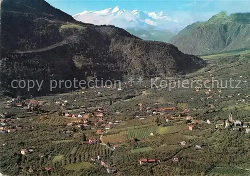 AK / Ansichtskarte Lagundo_Merano Alpenpanorama Lagundo Merano