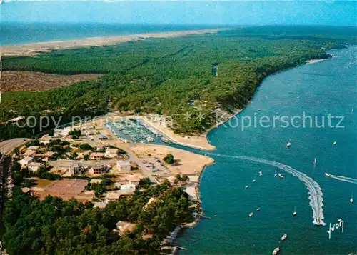 AK / Ansichtskarte Cap Ferret La Vigne et l Ocean vue aerienne Cap Ferret