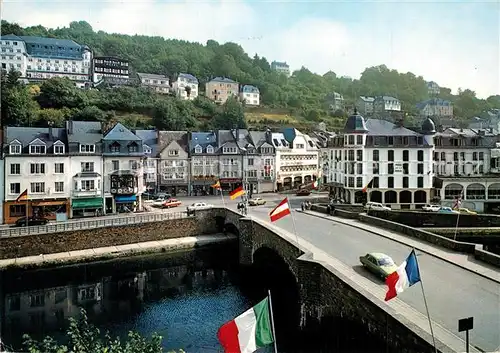 AK / Ansichtskarte Bouillon_Liege_Wallonie Place Saint Arnould Pont Bouillon_Liege_Wallonie