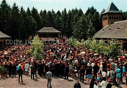 AK / Ansichtskarte Banneux_Notre_Dame Esplanade Wallfahrtsort Banneux_Notre_Dame