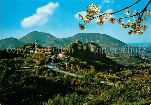 AK / Ansichtskarte Colli_Euganei Panorama verso Castelnuovo e la Rocca Pendice Colli Euganei