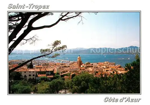 AK / Ansichtskarte Saint_Tropez_Var Panorama Cote d Azur Saint_Tropez_Var