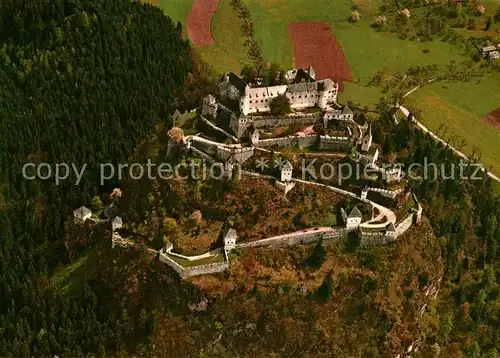 AK / Ansichtskarte Hochosterwitz_Burg Fliegeraufnahme Hochosterwitz_Burg