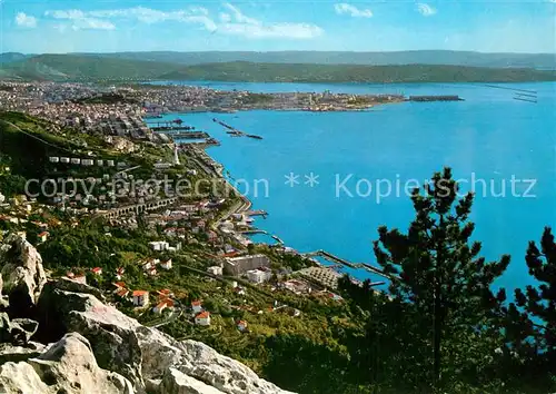 AK / Ansichtskarte Trieste Kuestenpanorama Trieste