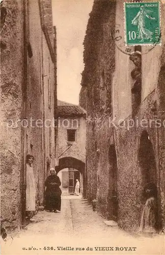AK / Ansichtskarte Royat_les_Bains Vieille Rue Royat_les_Bains