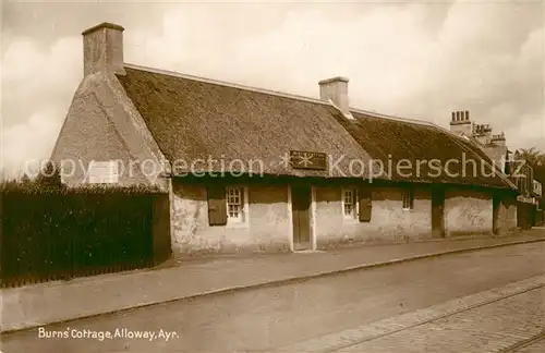 AK / Ansichtskarte Alloway_Ayrshire Burns Cottage Alloway Ayrshire