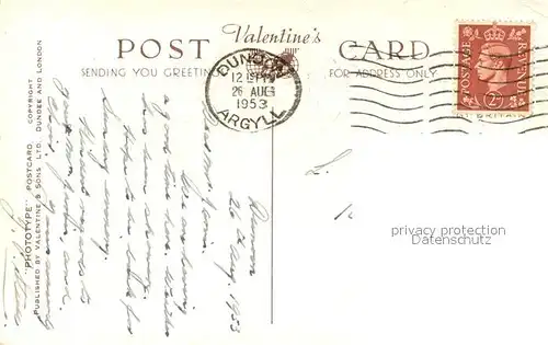 AK / Ansichtskarte Dunoon West Bay Dunoon