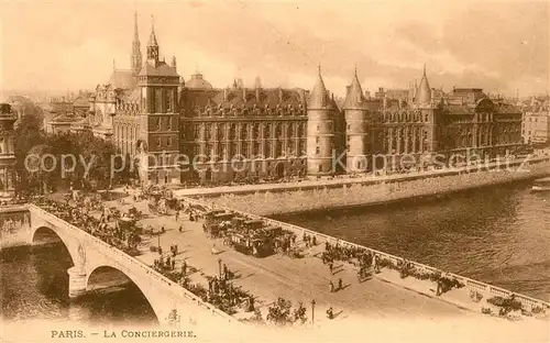 AK / Ansichtskarte Paris La Conciergerie Paris