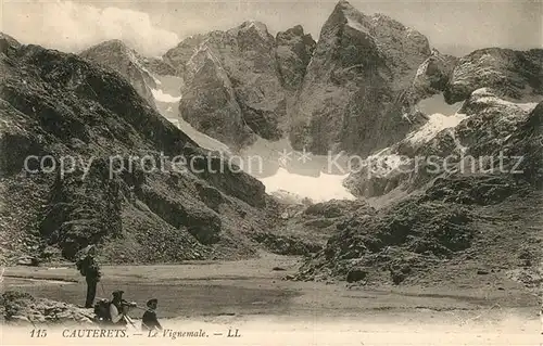 AK / Ansichtskarte Cauterets Le Vignemale Cauterets