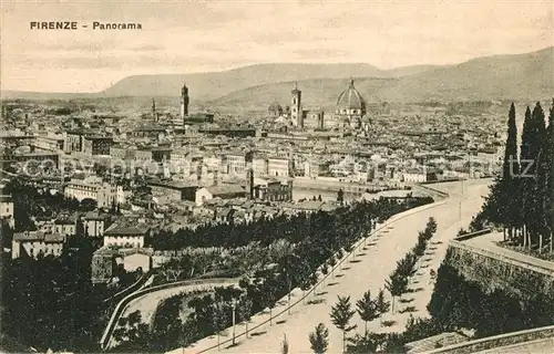 AK / Ansichtskarte Firenze_Toscana Panorama Firenze Toscana
