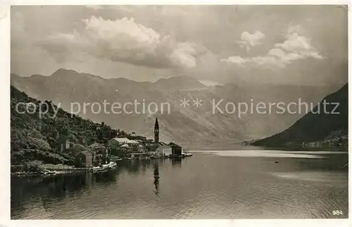 AK / Ansichtskarte Cattaro_Kotor Bucht Cattaro Kotor
