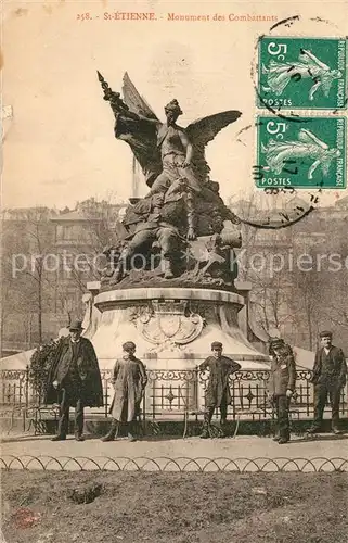 AK / Ansichtskarte Saint Etienne_Loire Monument des Combattants Saint Etienne Loire
