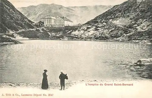 AK / Ansichtskarte Grand_Saint_Bernard Hospice Grand_Saint_Bernard