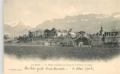 AK / Ansichtskarte La_Roche Blanche_Puy de Dome Mont Soudine Coux et Pointe d`Andey  La_Roche Blanche