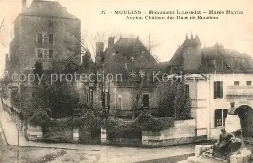 AK / Ansichtskarte Moulins_Allier Monument Laussedat  Moulins Allier