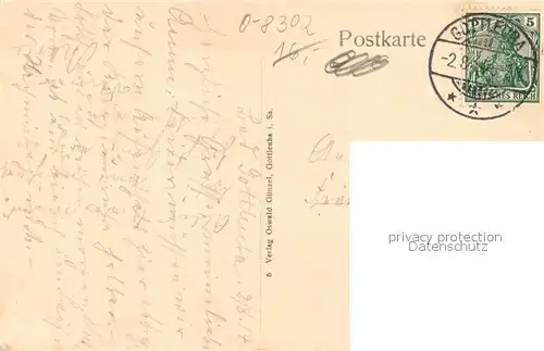 AK / Ansichtskarte Bad_Gottleuba Berggiesshuebel Blick von der Gotteslaube Bad