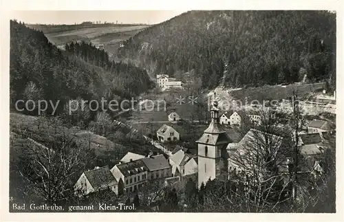 AK / Ansichtskarte Bad_Gottleuba Berggiesshuebel Klein Tirol Bad