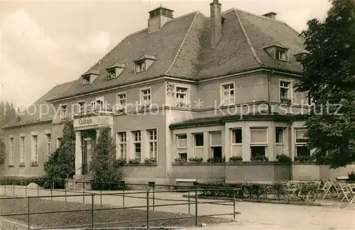 AK / Ansichtskarte Berggiesshuebel Klubhaus Berggiesshuebel