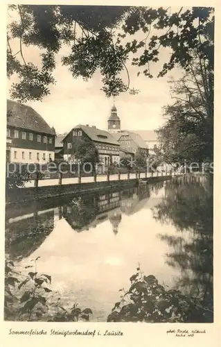 AK / Ansichtskarte Steinigtwolmsdorf Teilansicht Steinigtwolmsdorf