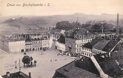 AK / Ansichtskarte Bischofswerda Panorama Bischofswerda