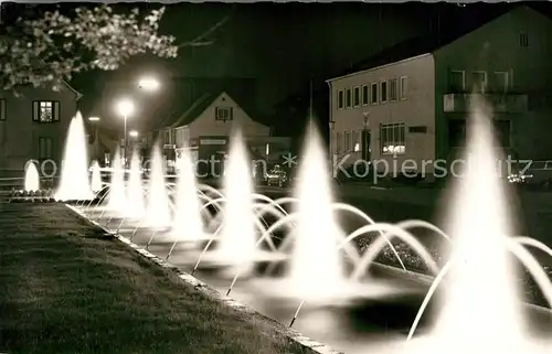 AK / Ansichtskarte Bad_Koenig_Odenwald Wasserspiele in den Bahnhofsanlagen Bad_Koenig_Odenwald