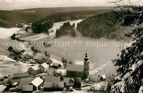 AK / Ansichtskarte Oberwarmensteinach Panorama Oberwarmensteinach