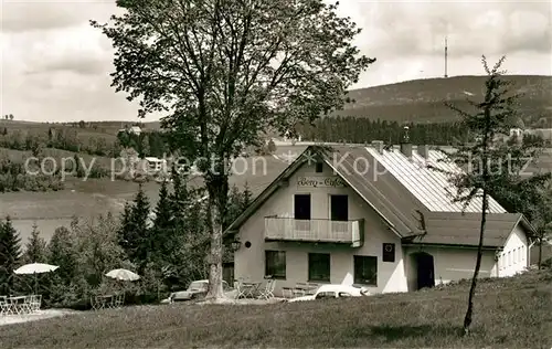 AK / Ansichtskarte Oberwarmensteinach Berg Cafe Hempelsberg Oberwarmensteinach