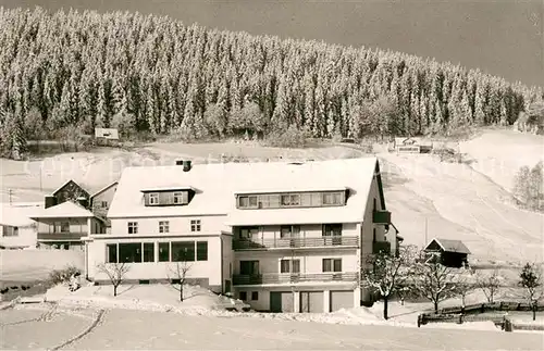 AK / Ansichtskarte Warmensteinach Pension Zur Koenigsheide Warmensteinach