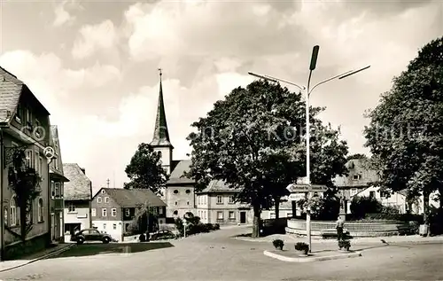 AK / Ansichtskarte Presseck Ortspartie Presseck