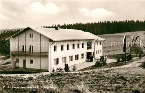 AK / Ansichtskarte Oberwarmensteinach Jugendherberge am Wagenthal Oberwarmensteinach