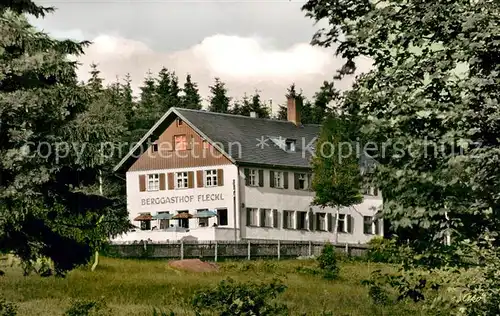 AK / Ansichtskarte Warmensteinach Berggasthof Fleckl Warmensteinach