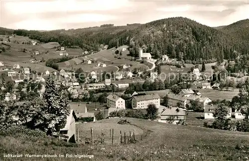 AK / Ansichtskarte Warmensteinach Panorama Warmensteinach