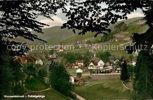 AK / Ansichtskarte Warmensteinach Panorama Warmensteinach