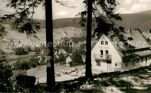 AK / Ansichtskarte Warmensteinach Waldbaude Warmensteinach