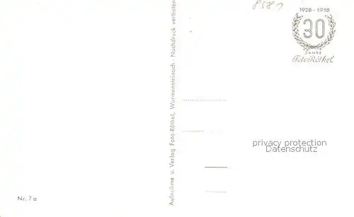 AK / Ansichtskarte Warmensteinach Waldbaude Warmensteinach