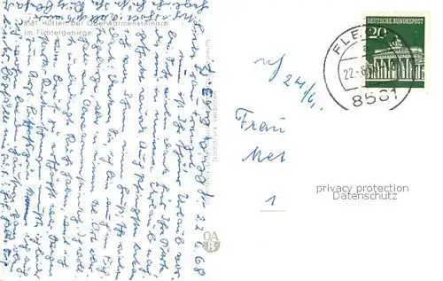 AK / Ansichtskarte Oberwarmensteinach Huetten Oberwarmensteinach