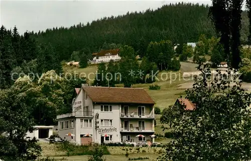 AK / Ansichtskarte Warmensteinach Cafe Pension Wetzstein Warmensteinach