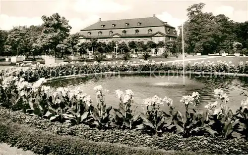 AK / Ansichtskarte Darmstadt Partie im Orangerie Garten Darmstadt