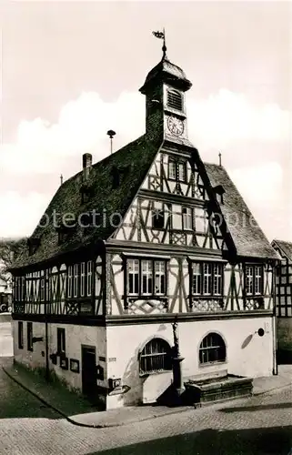 AK / Ansichtskarte Seeheim Jugenheim Rathaus Seeheim Jugenheim