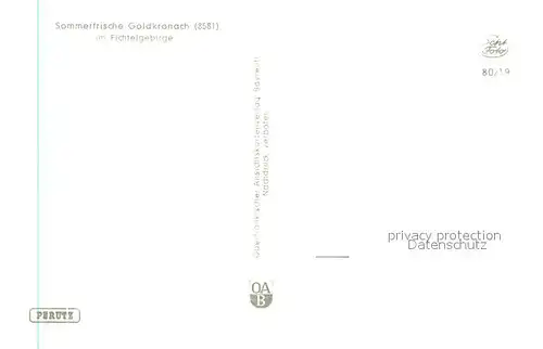 AK / Ansichtskarte Goldkronach Kirche Goldkronach