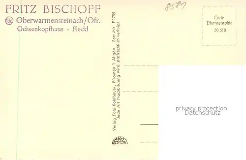 AK / Ansichtskarte Fleckl Flecklhaus Fleckl