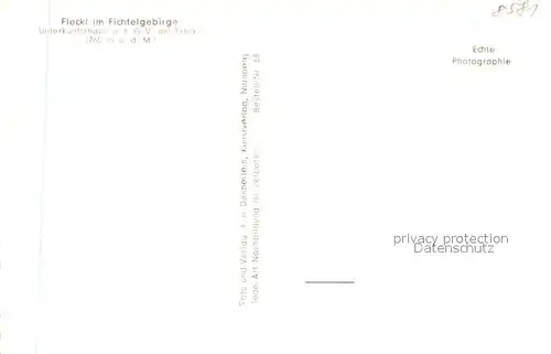 AK / Ansichtskarte Fleckl Unterkunftshaus Fleckl