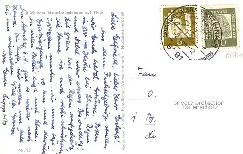 AK / Ansichtskarte Fleckl Panorama Fleckl