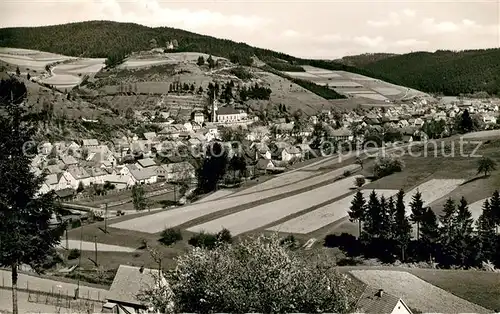 AK / Ansichtskarte Wallenfels_Oberfranken Panorama Wallenfels_Oberfranken