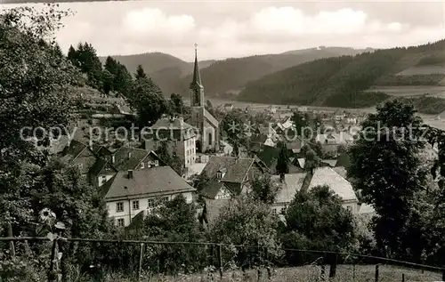 AK / Ansichtskarte Wallenfels_Oberfranken Panorama Wallenfels_Oberfranken